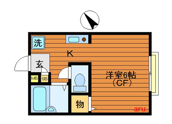 吉祥寺駅 徒歩10分 1階の物件間取画像